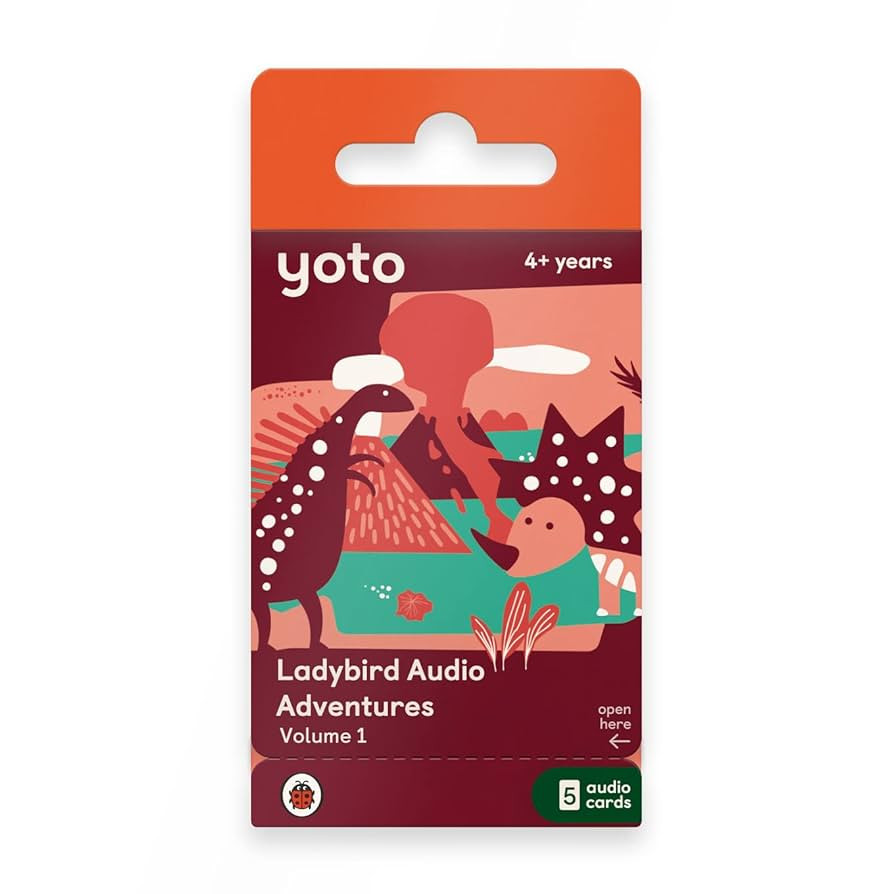 Yoto Ladybird Audio Adventures Collection: Vol. 1 – Kids 5 Audio Cards for Use with Player & Mi... | Amazon (US)