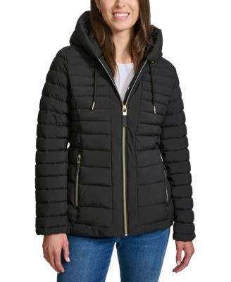 Tommy Hilfiger Women's Hooded Packable Puffer Coat - Macy's | Macy's
