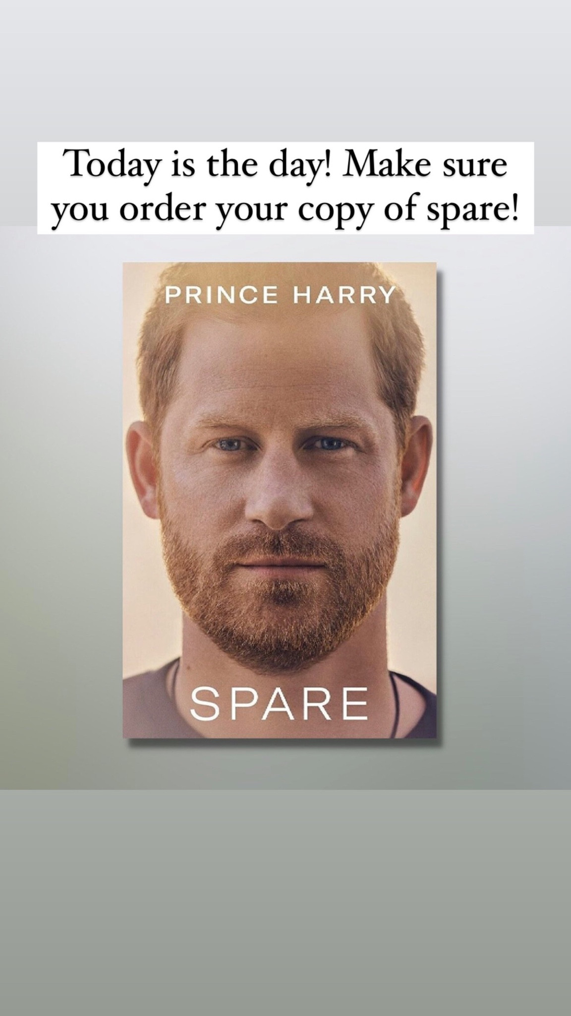 Today is the day for Spare to be released. Be sure to grab your copy today!

#LTKhome #LTKeurope #LTKunder50