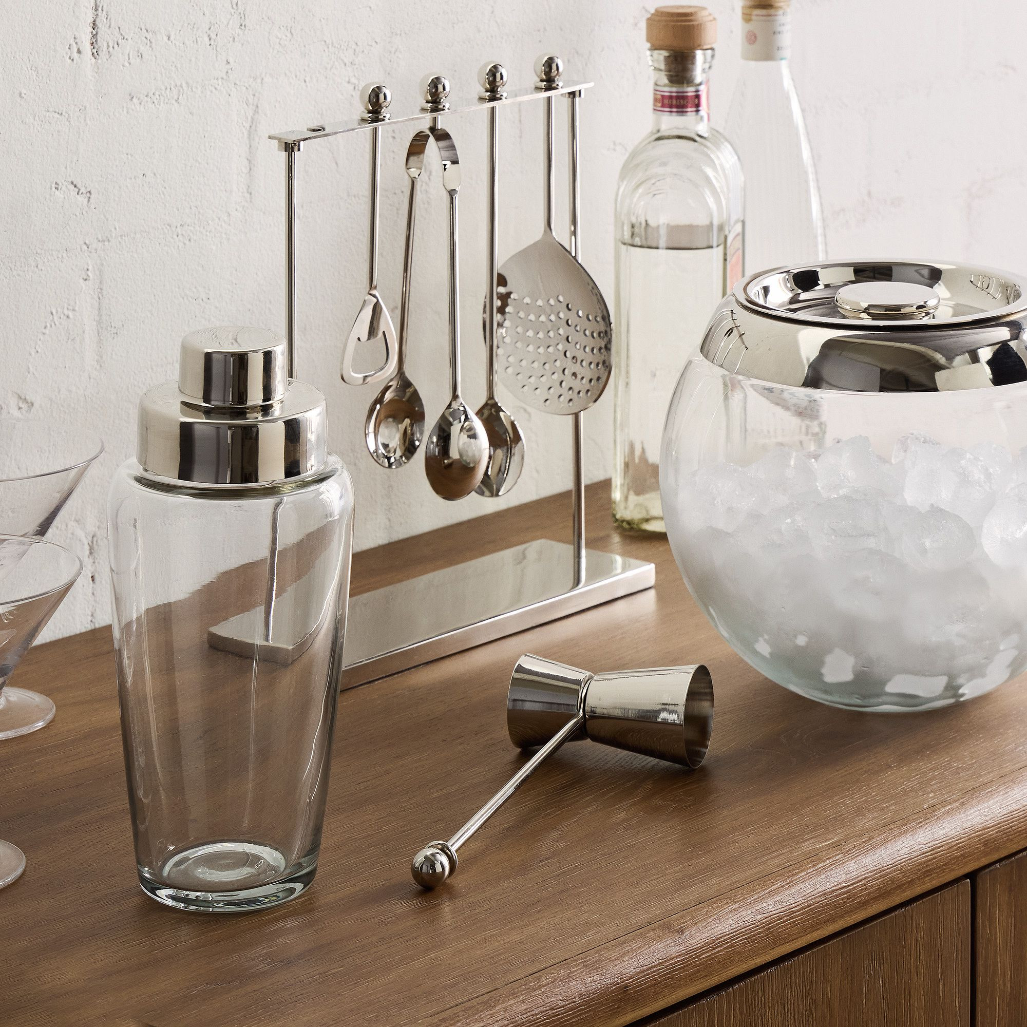 Soro Metal Cocktail Shaker Glass | West Elm (US)