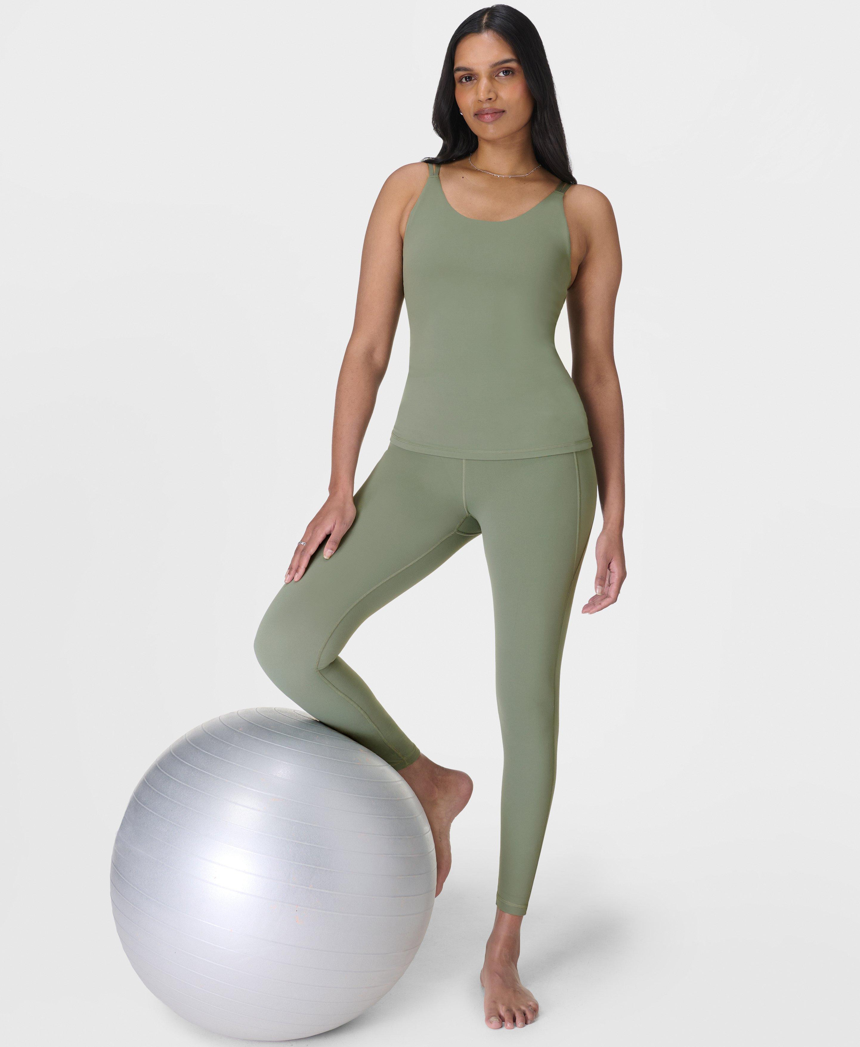 Ultimate Studio Leggings - Willow Green  | Sweaty Betty | Sweaty Betty UK
