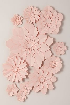 Paper Flower Wall Decor | Anthropologie (US)