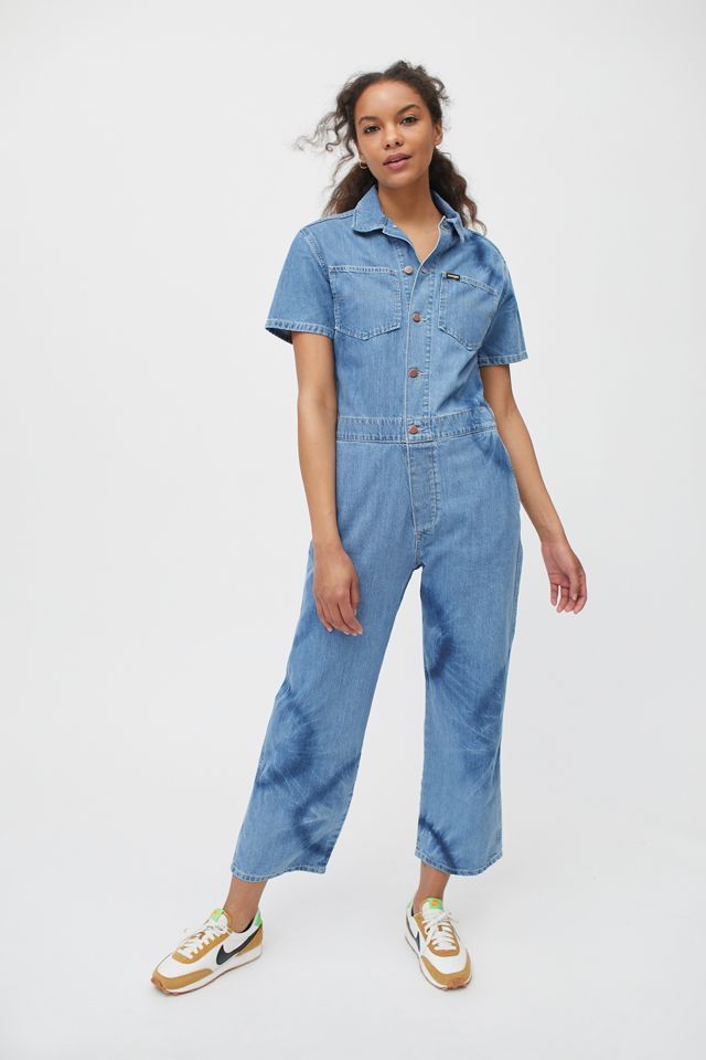 Wrangler Denim Short Sleeve Coverall – Free Spirit | Urban Outfitters (US and RoW)