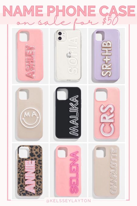 Bauble bar custom phone cases on sale for $50!!

#LTKFindsUnder50 #LTKSaleAlert