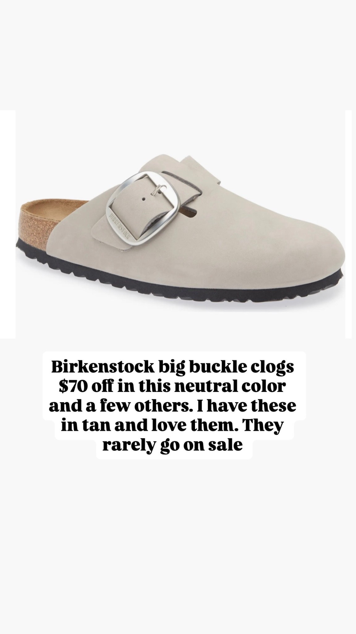Big buckle Birkenstock clogs Nordstrom sale. I wear an 8 and got the 39

#LTKHoliday #LTKSaleAlert
