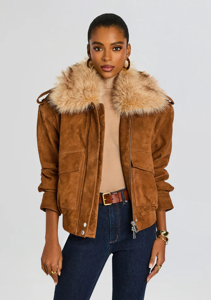 Erynn Suede Jacket | Retrofete