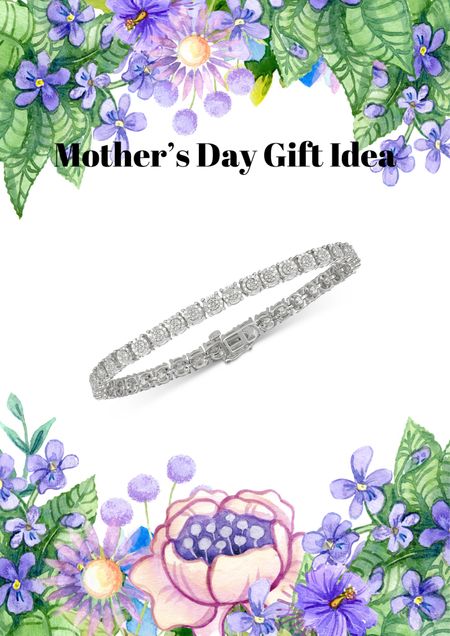 Diamond Tennis Bracelet Sterling Silver 1/4 ct

#LTKfindsunder100 #LTKsalealert #LTKGiftGuide