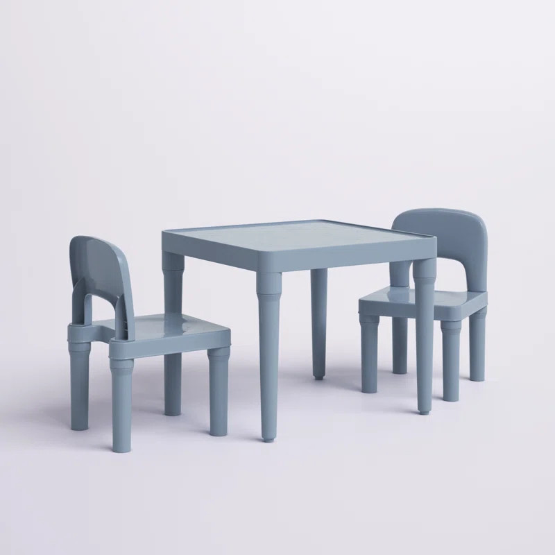 Edwardo Kids 3 Piece Play Or Activity Table and Chair Set | Wayfair North America