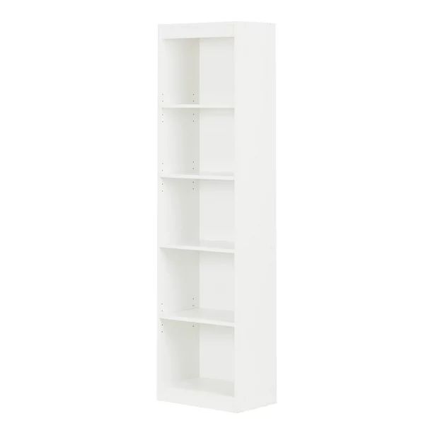 South Shore Smart Basics 5-Shelf 69" Narrow Bookcase, Multiple Finishes | Walmart (US)