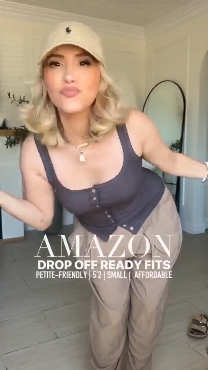 Morning drop off/errand outfits👏all from Amazon💋

Honestly, these looks are also great for my teachers, and even cute comfy as airport outfits!

Wearing SMALL in everything my loves!

#LTKgrwm #LTKootd #LTKU