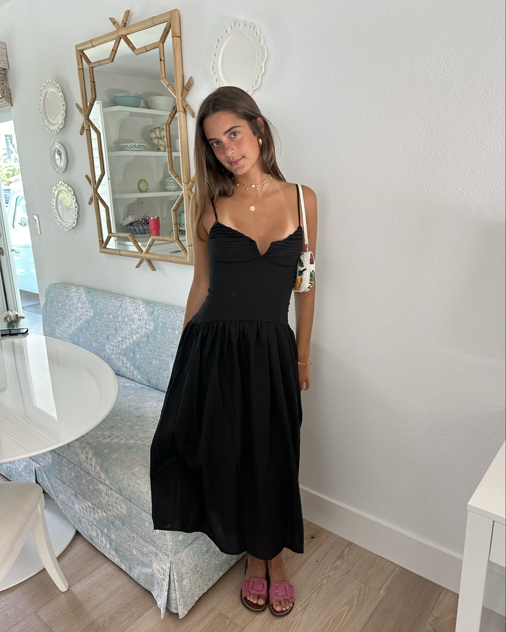 peppermayo black dress Noir Symphony Maxi Dress main image 0