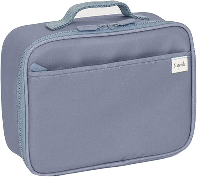 3 Sprouts Recycled Kids Insulated Lunch Bag, School Travel, Blue | Recycled fabric, Insulated, Wa... | Amazon (US)