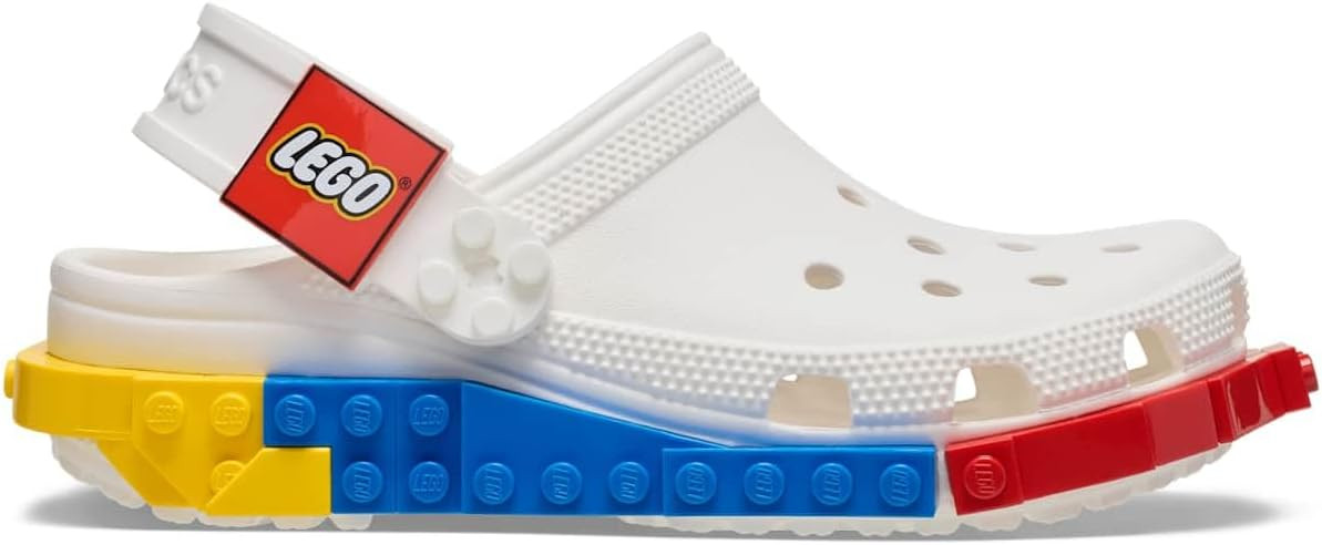 Crocs Unisex-Child Classic LEGO System Clogs, LEGO Shoes for Kids | Amazon (US)