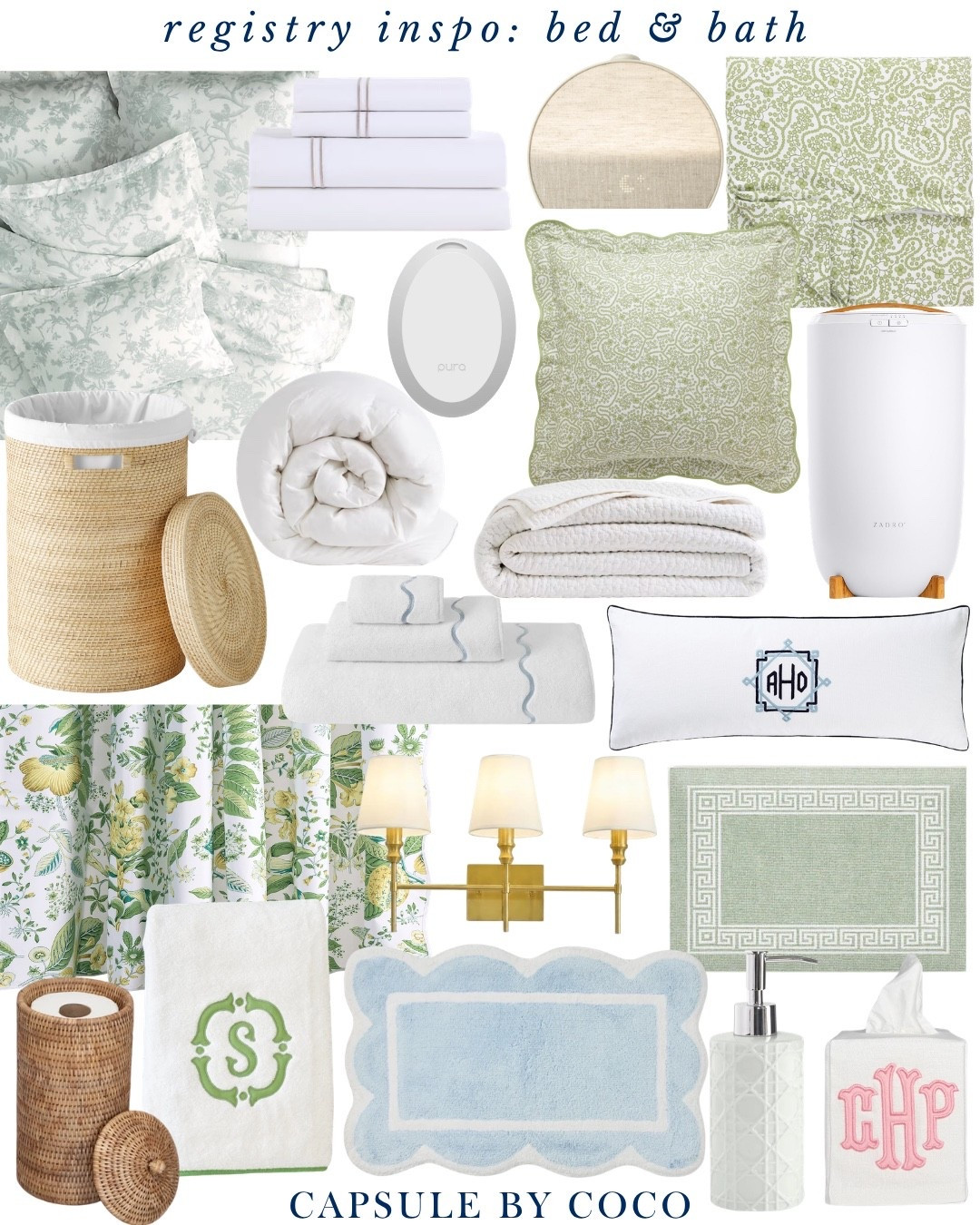 Registry Inspo: Bed & Bath 🤍

Registry inspo, registry inspiration, wedding registry ideas, wedding registry must haves, wedding registry checklist, top rated registry gifts, cookware sets, best registry finds, bridal shower gift, couples shower gift, wedding gift, newlywed home, hosting essentials, kitchen favorites, bed and bath, bar cart, everyday dinnerware, wedding china, CapsuleByCoCo @Hatch @Over the Moon @Pura @Mark and Graham @Quince @Williams-Sonoma

#LTKWedding #LTKHome #LTKselfcare