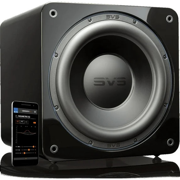 SVS SB-3000, 13" Driver, 2500+ Watts Peak Power Sealed Subwoofer - Piano Gloss Black | Walmart (US)