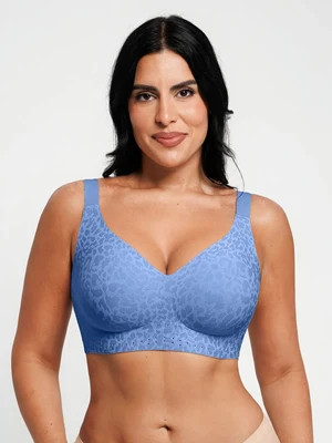 Seamless Wireless Comfort Jelly Strip Support Bra | Popilush