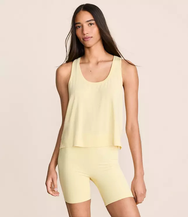 Lou & Grey Softened Scoop Neck Tank Top | LOFT