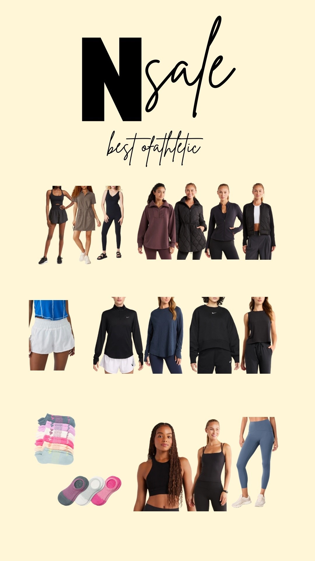 I LIVE in athletic clothes as a mom - and they are something that I am
my most confident in. So you know that that was the first clothing I looked at - what’s your fav? 


#nordstromsale #nsale #nsaleathletic

#LTKActive #LTKFindsUnder100 #LTKMidsize