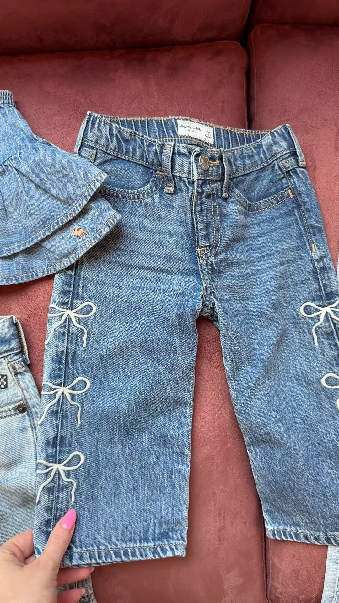 Denim made mini! Get 40% off baby, toddler, and kids jeans + stack AFTIA for an extra 15% off! The jeans come in size NB & up and have waistband adjusters for the perfect fit

#LTKKids #LTKBaby #LTKSaleAlert