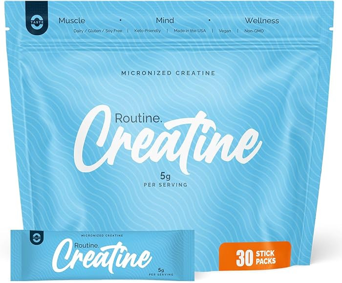 ROUTINE Creatine – Micronized Creatine Monohydrate Powder, Unflavored, Lean Muscle & Strength S... | Amazon (US)