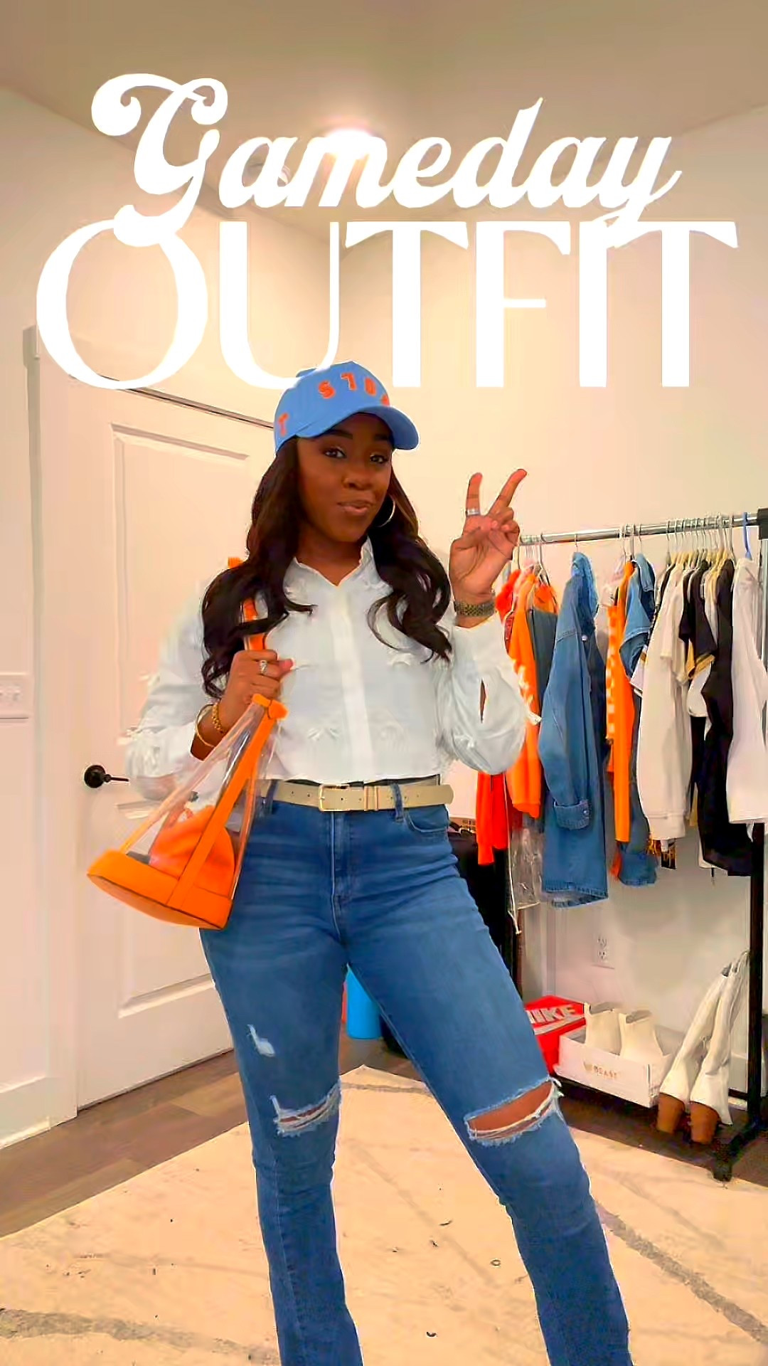 Gameday Outfit 🧡🩵

#LTKgrwm #LTKootd