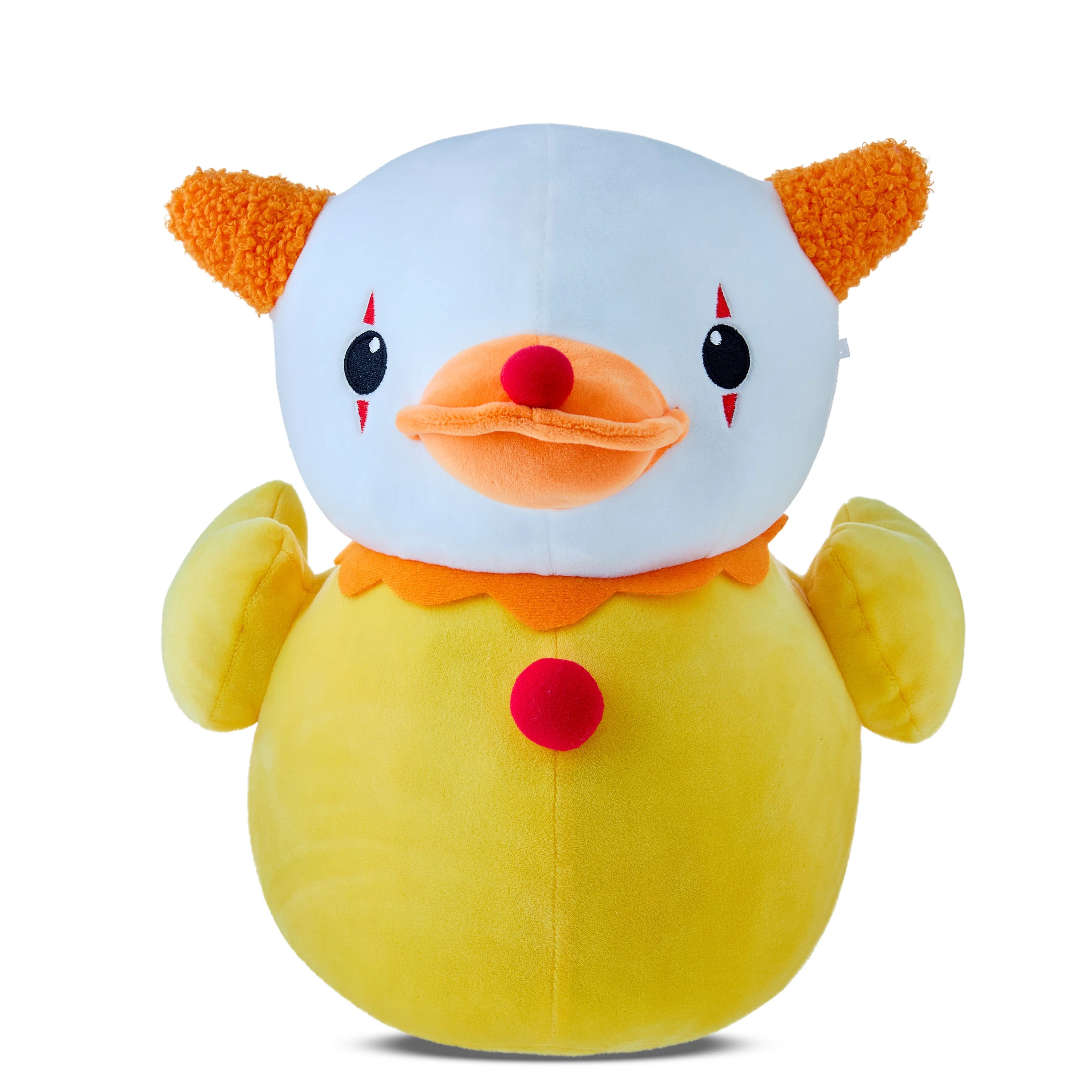 Clown Quackerz Duck Large Plush Toy, Halloween by Way To Celebrate - Walmart.com | Walmart (US)
