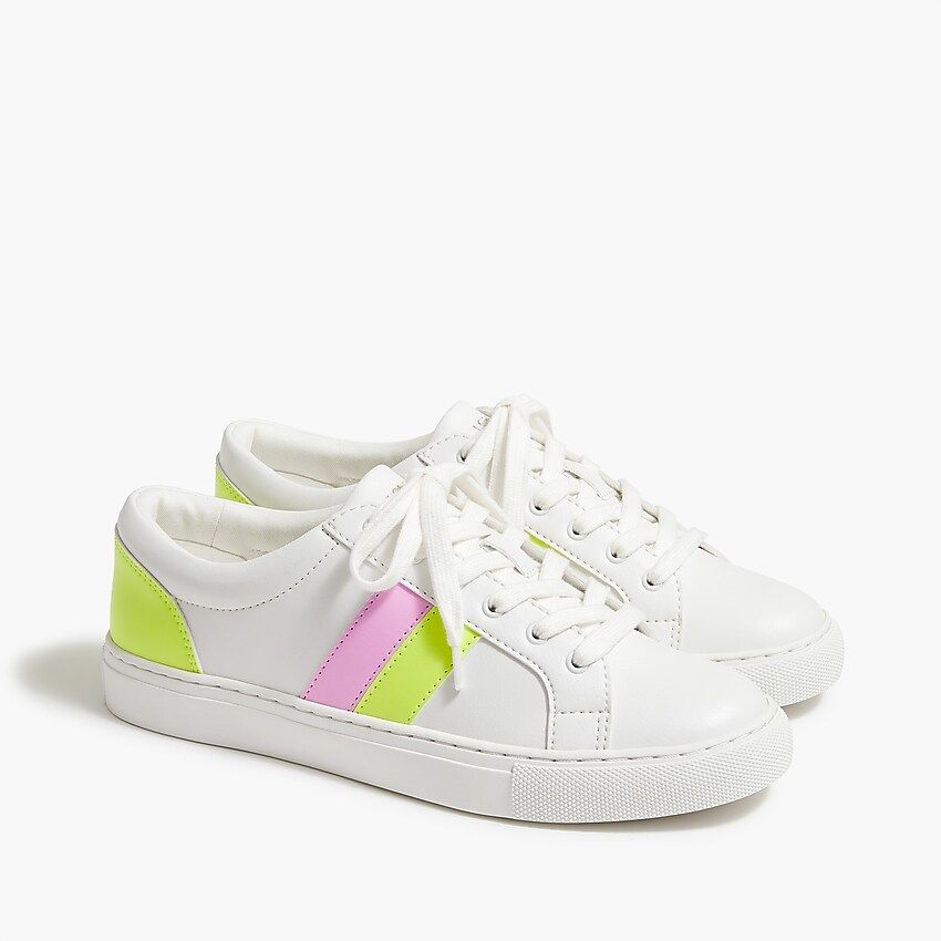 Road trip sneakers with stripe | J.Crew Factory