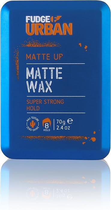 Fudge Urban Matte Wax, Firm Hold All Day Styling, Non-Sticky & Invisible Texture, Hair Wax for Me... | Amazon (UK)