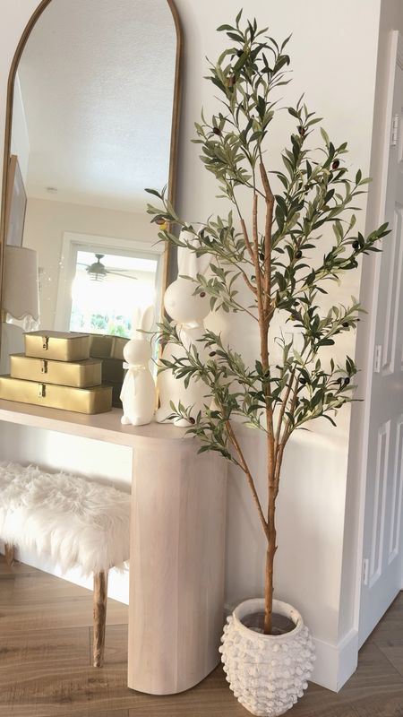  I found the most beautiful faux olive tree that looks so real!!!  I bought the 6ft. and it’s perfect. 

#LTKfindsunder100 #LTKstyletip #LTKhome