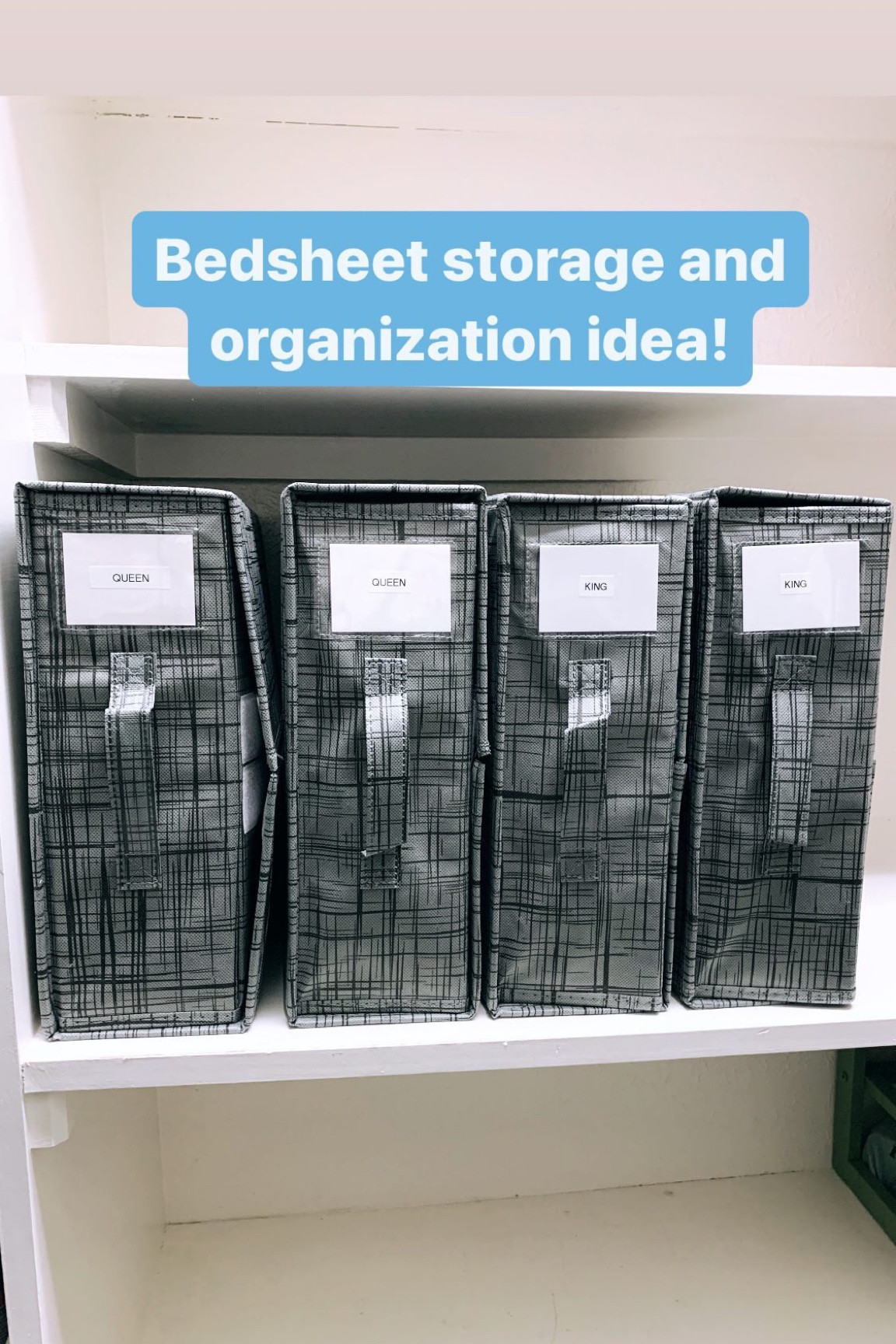 If you struggle to fold and make bedsheet storage look nice, these sheet boxes from @suoco_official may be just what you need! ✨
.
With a zipper and Velcro closure, you can easily hide and contain any folding job (tidy or messy). 😉 Then just add a label and store it wherever you keep your linens. ✨
.
.
.
#homeorganizationideas #homeorganizingtips #clutterfreelife #everythinginitsplace #organizationhacks #neatandtidy #storagespace #organizinghacks #storagesolution #homestorage #homesolutions #organizingideas #organizedmom #organizedliving #organizers #linenstorage #organizationideas #stayorganized #organizeyourlife #homeorganizing #organizingtips #clutterfree #hometips #linencloset #momhacks #organizedhome #homeorganization #organization

#LTKHome #LTKFamily #LTKFindsUnder50