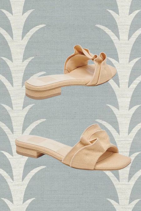 The CUTEST ruffle sandals for Spring and Summer!!!! 

#LTKshoecrush