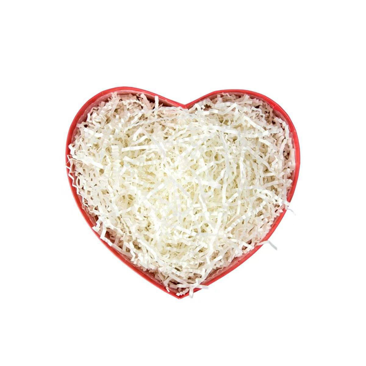 Bows And Sparkles 1.5oz Paper Shred Filler White | Target