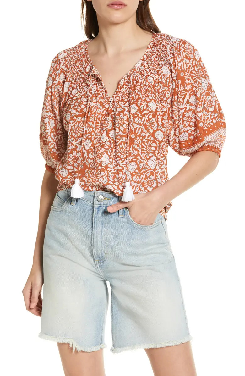 Adele Organic Cotton Blouse | Nordstrom