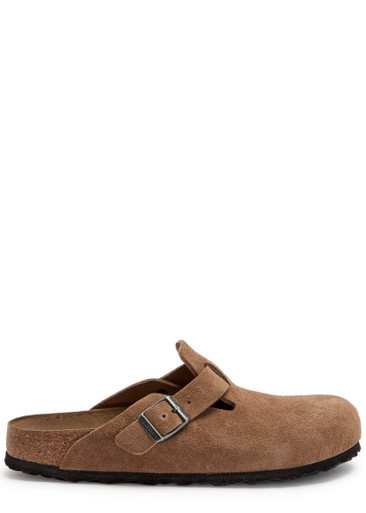 Boston suede clogs | Harvey Nichols