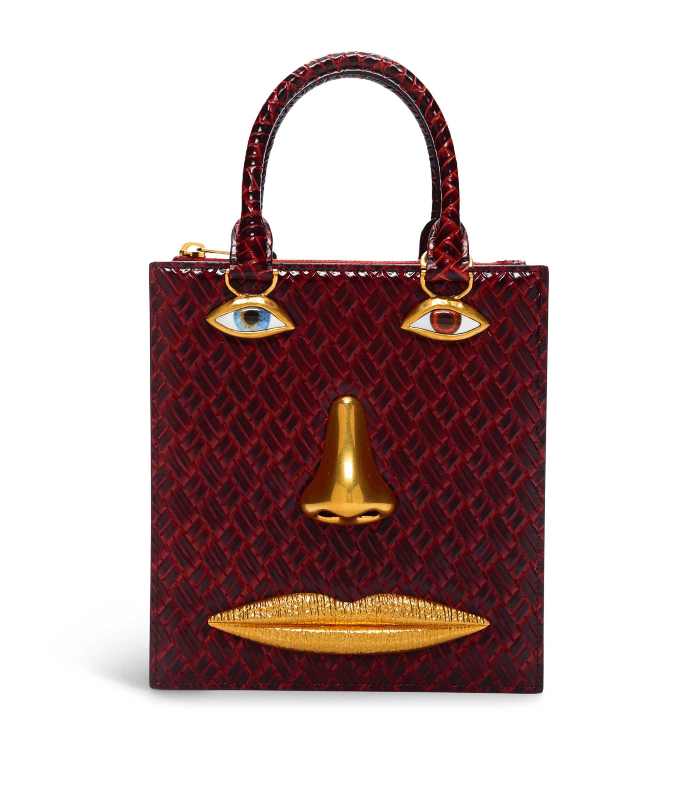 Leather Face Top-Handle Bag | Harrods UK