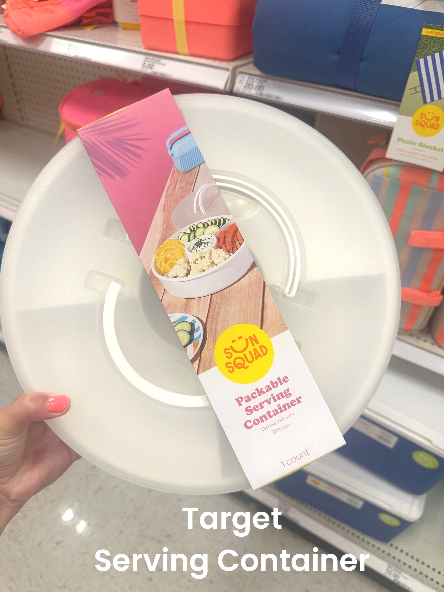 So many fun finds at @target 

Serving container| target finds | picnic | beach 

#LTKTravel #LTKHome #LTKFindsUnder50