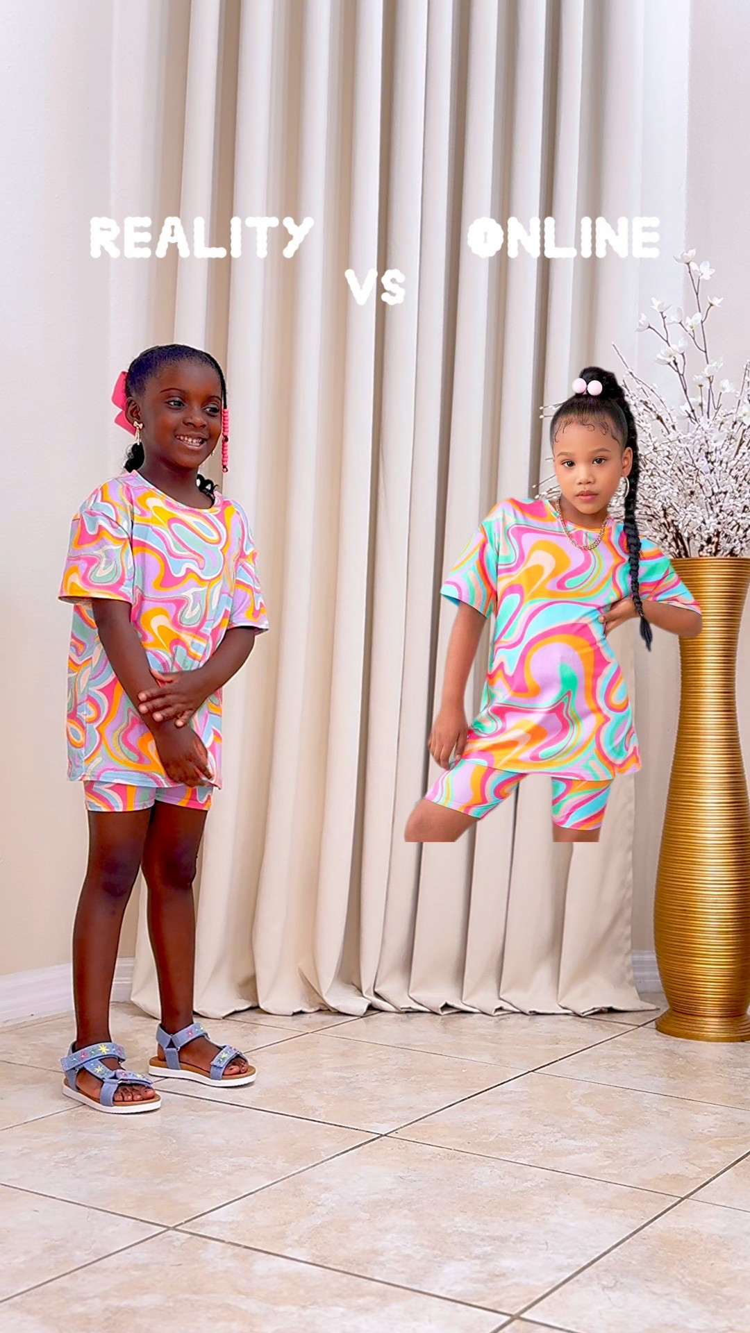 Reality vs online

#LTKKids