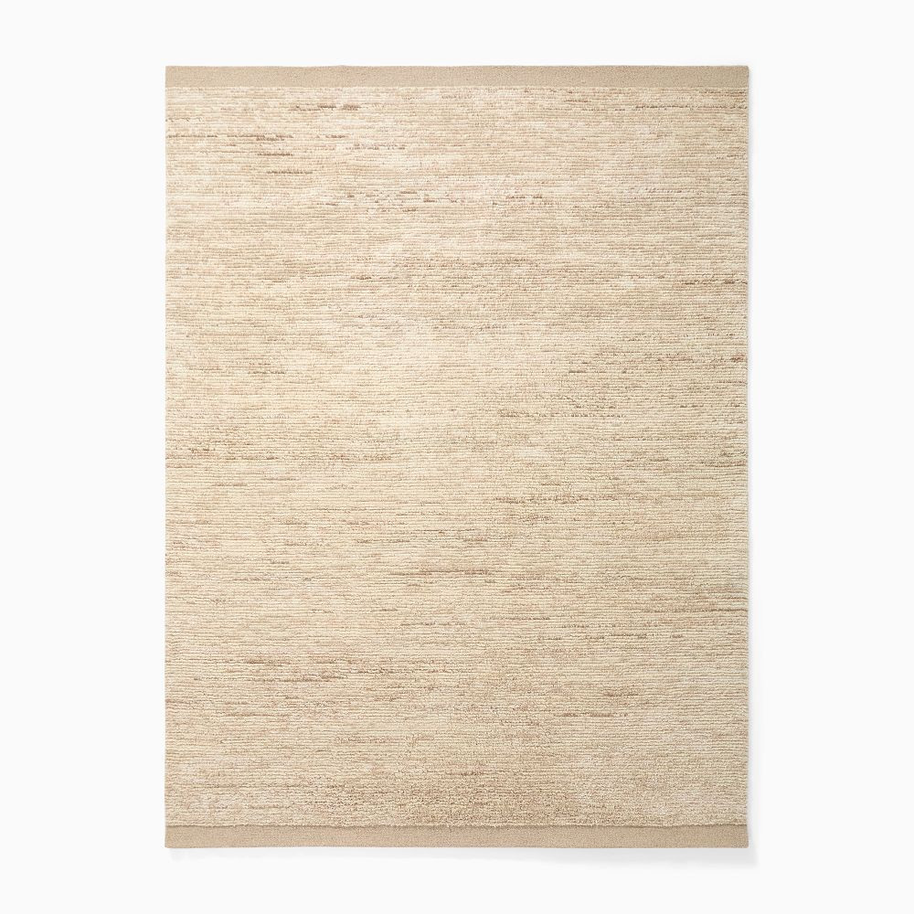 Abstract Line Shag Wool Rug | West Elm (US)