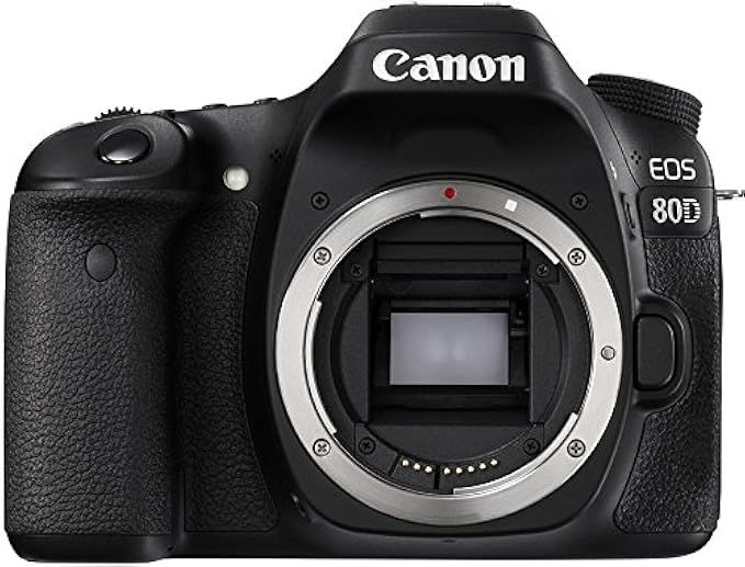 Canon EOS 80D Digital SLR Camera Body (Black) | Amazon (US)