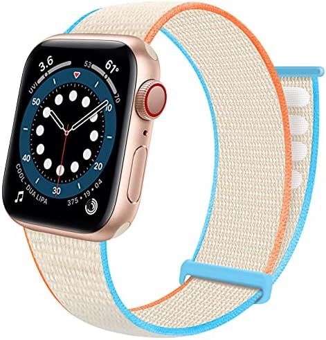 Sport Loop Band Compatible with Apple Watch Band 38mm 40mm 42mm 44mm iWatch Series 6 5 SE 4 3 2 1... | Amazon (US)