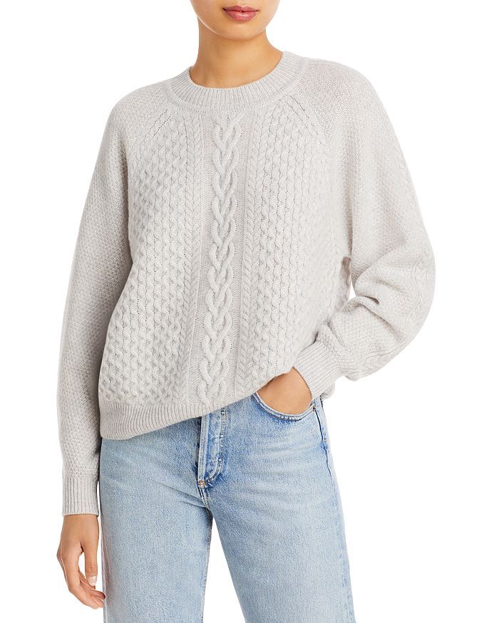 Cable Knit Cashmere Sweater - 100% Exclusive | Bloomingdale's (US)