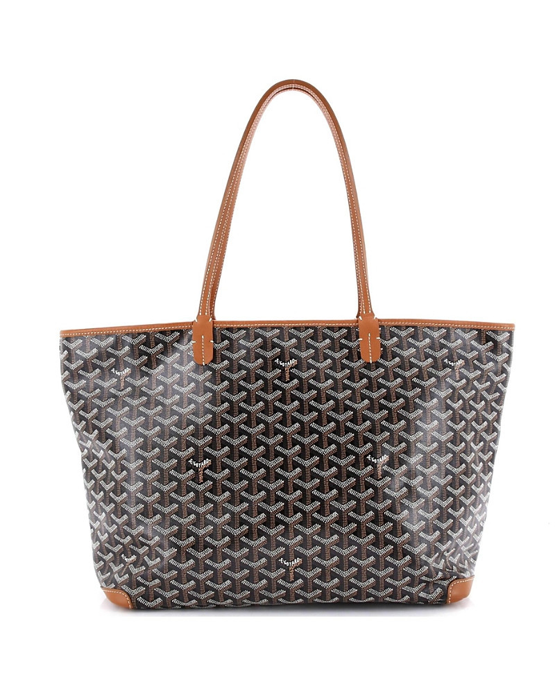 Pre-Owned Goyard Mm Artois Tote Coated Canvas | Bloomingdale's (US)