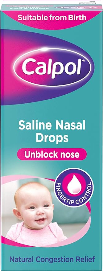 Calpol Soothe and Care 10ml Saline Drop | Amazon (US)