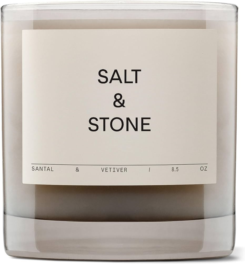 SALT & STONE Hand-Poured Scented Candles | Aromatic & Fragrant | Made with Natural Coconut & Soy ... | Amazon (US)