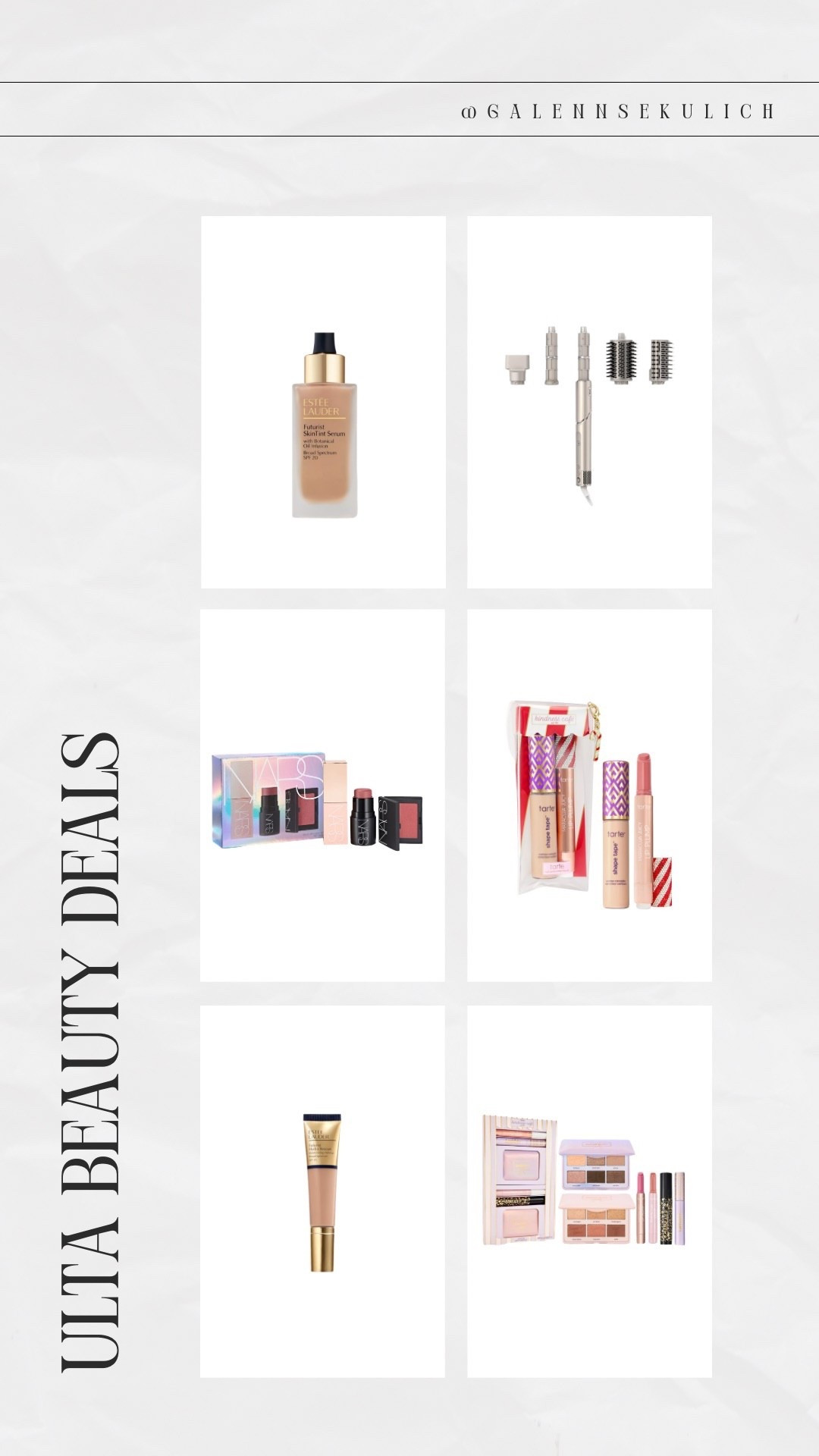 Ulta beauty deals!!! Shark! Tarte! Estée Lauder! So many good deals 

#LTKFindsUnder50 #LTKGiftGuide #LTKBeauty