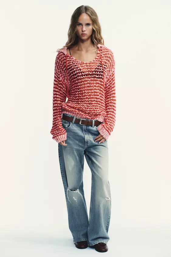 POINTELLE WOOL POLO SHIRT | Zara US