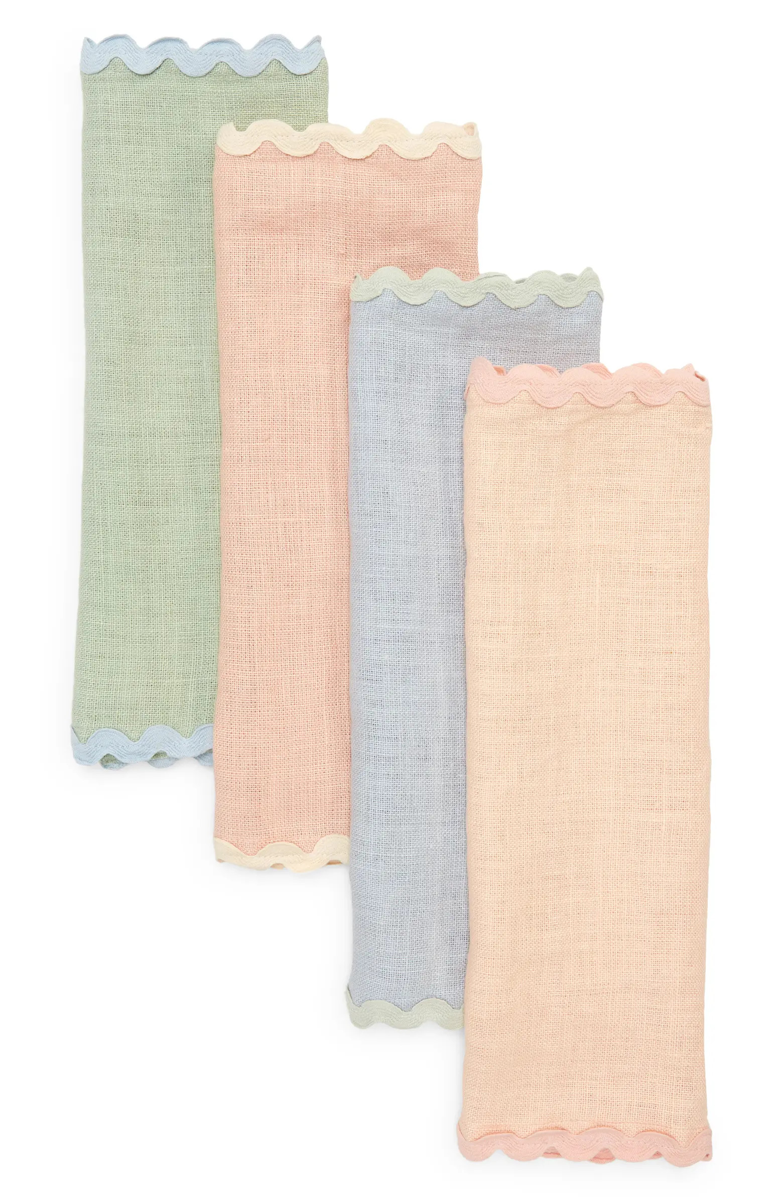 Meri Meri Set of 4 Linen Napkins | Nordstrom | Nordstrom