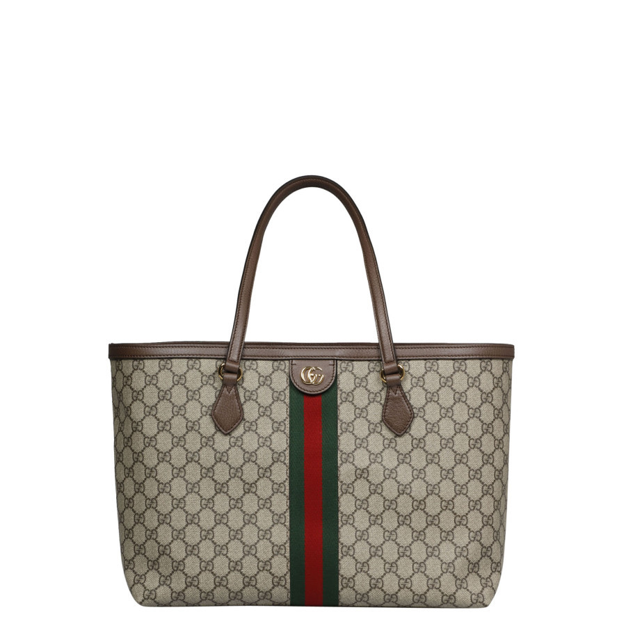 Gucci Web Stripe Detail Logo Tote | Jomashop.com & JomaDeals.com