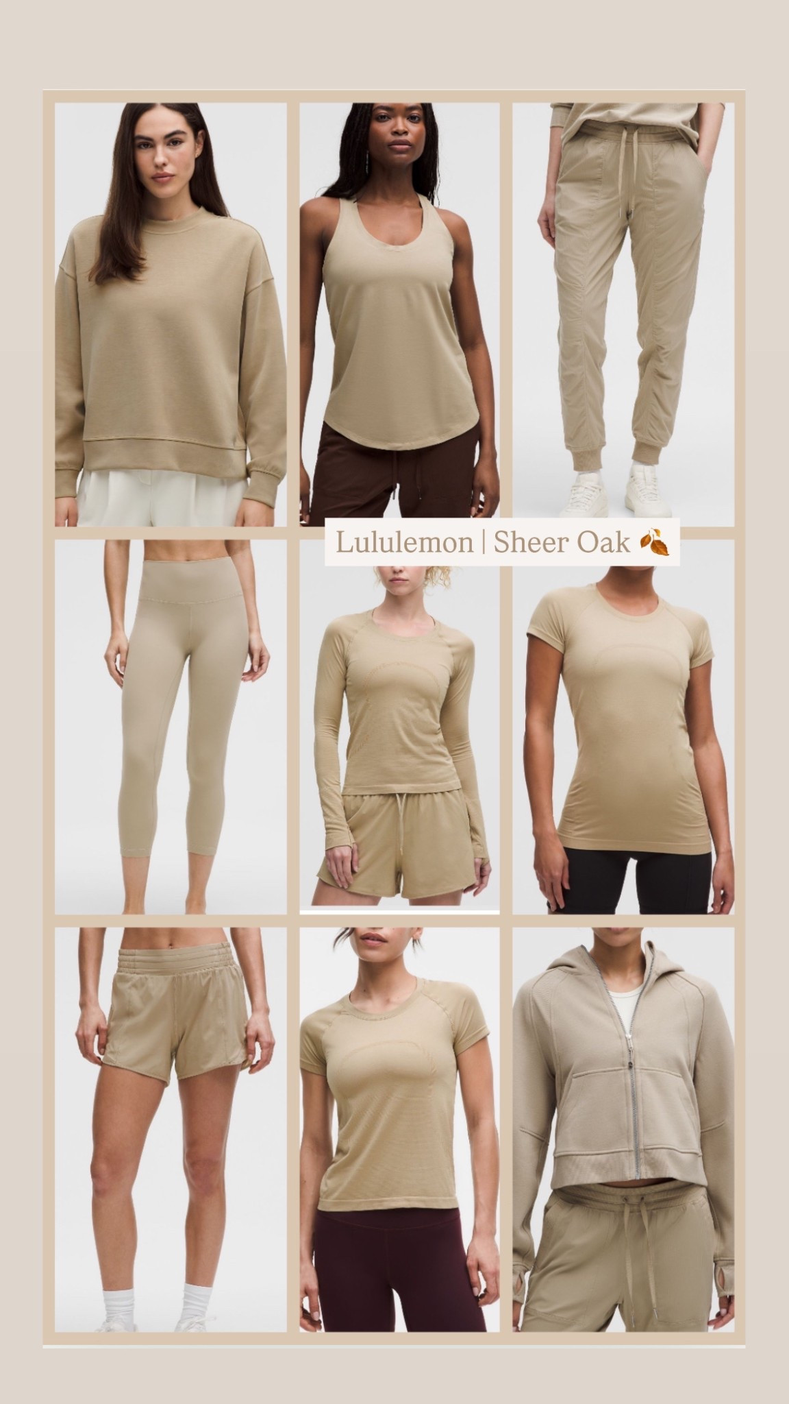 Sheer Oak - verified HOC Autumn (khaki)

True Autumn
Dark Autumn
Soft Autumnn

#LTKActive