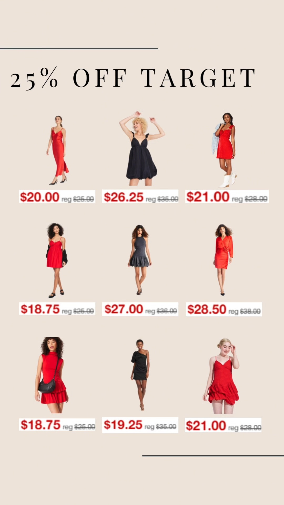 Holiday party dresses 25% off at Target! 

#LTKHoliday #LTKSeasonal #LTKSaleAlert